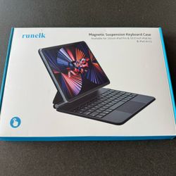 Runelk Magnetic Suspension Keyboard Case (11inch iPad Pro, 10.9inch iPad Air, iPad Air11)