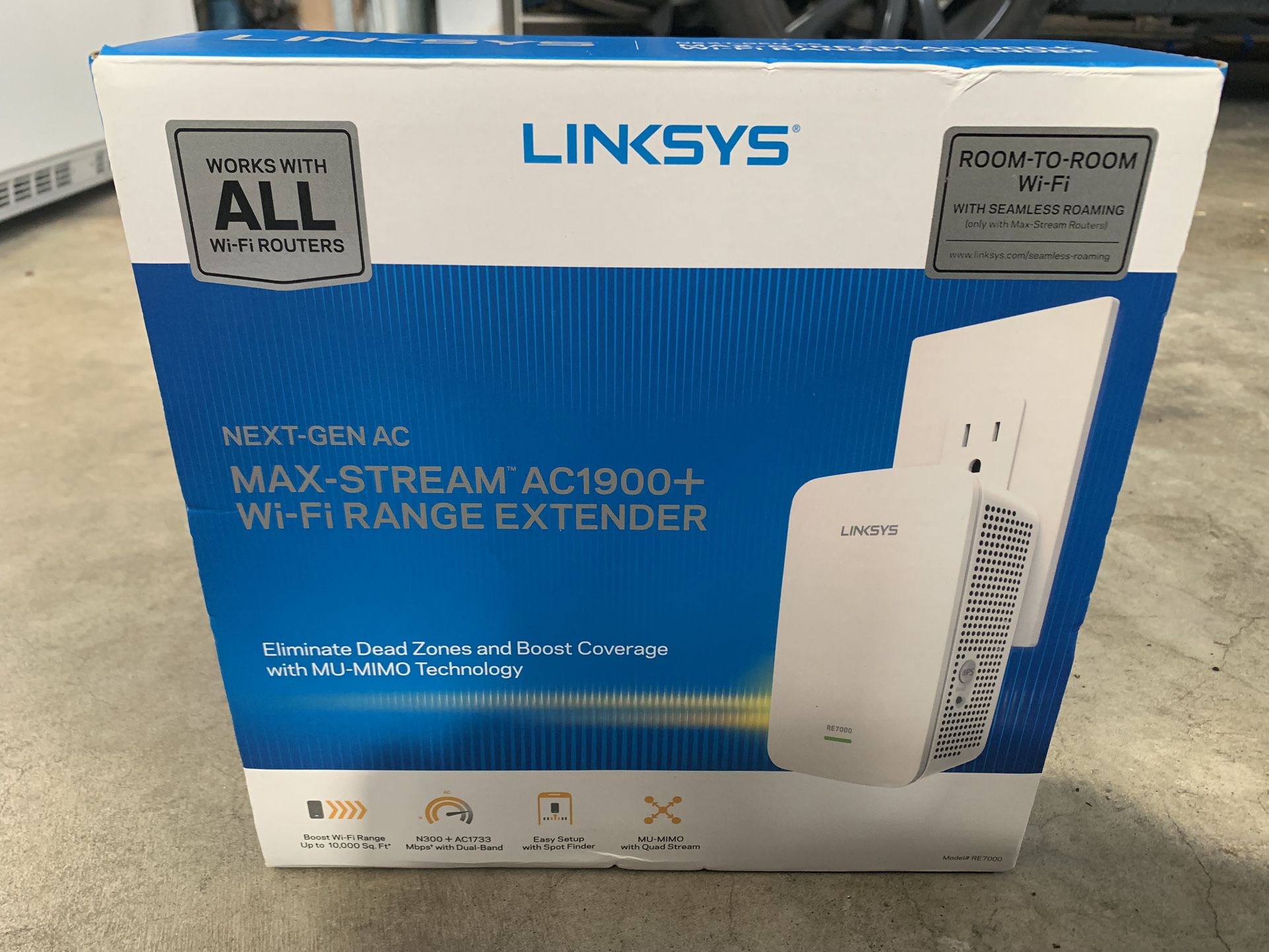 Linksys AC1900+ WiFi extender