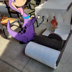 Kids Flintsones Car