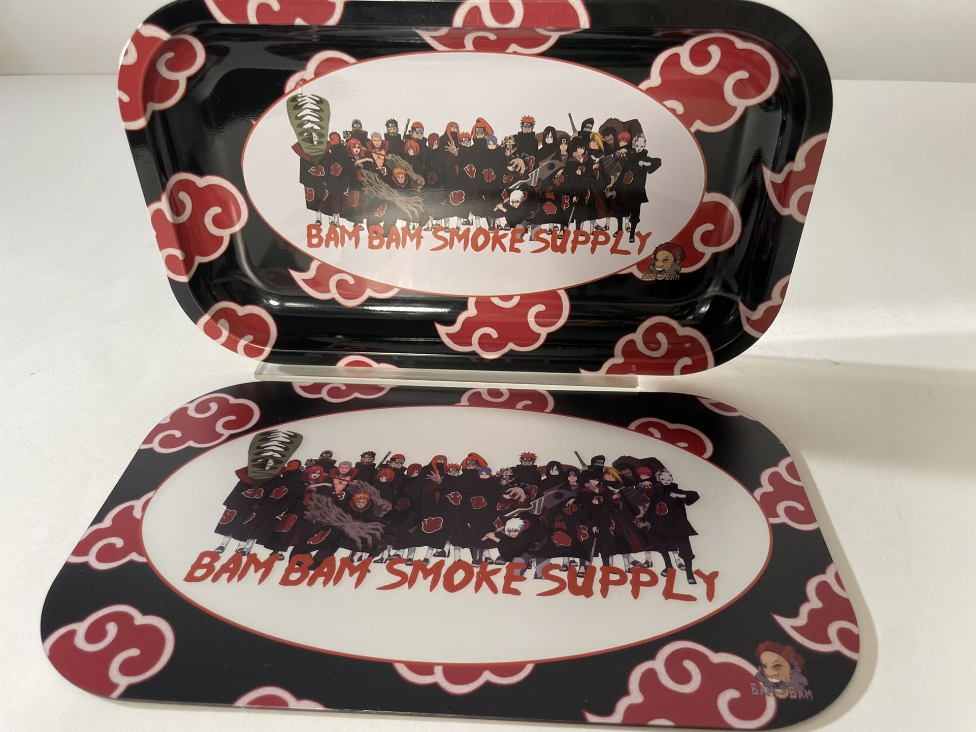 Akatsuki Rolling Tray W/lid Anime Naruto