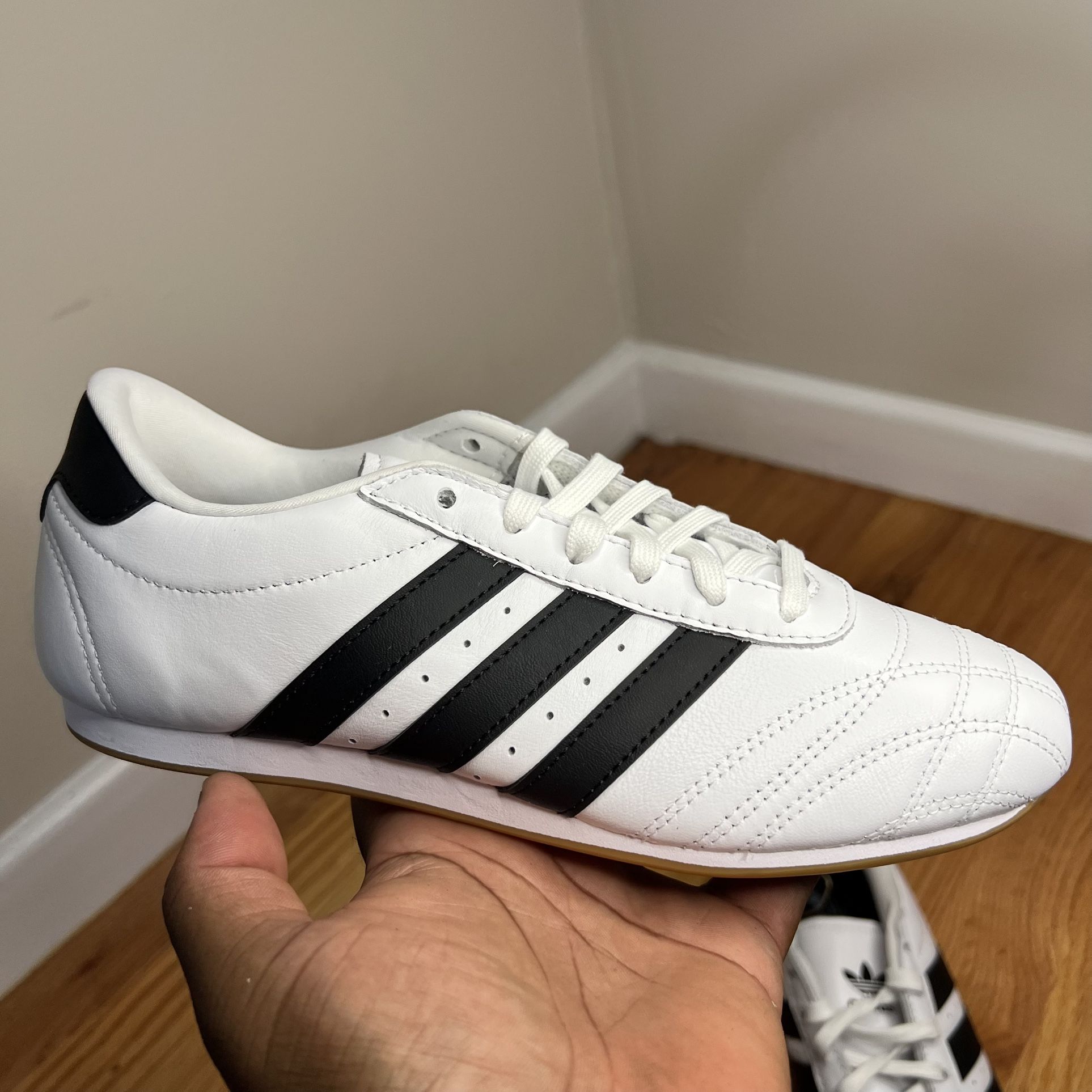 adidas Taekwondo Lace “White Black Gum” JS1194 Size 7W