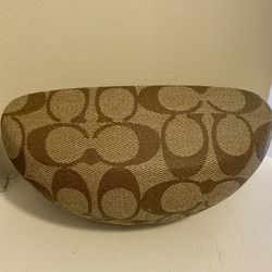 Coach Hard Clamshell Style Eyewear Case