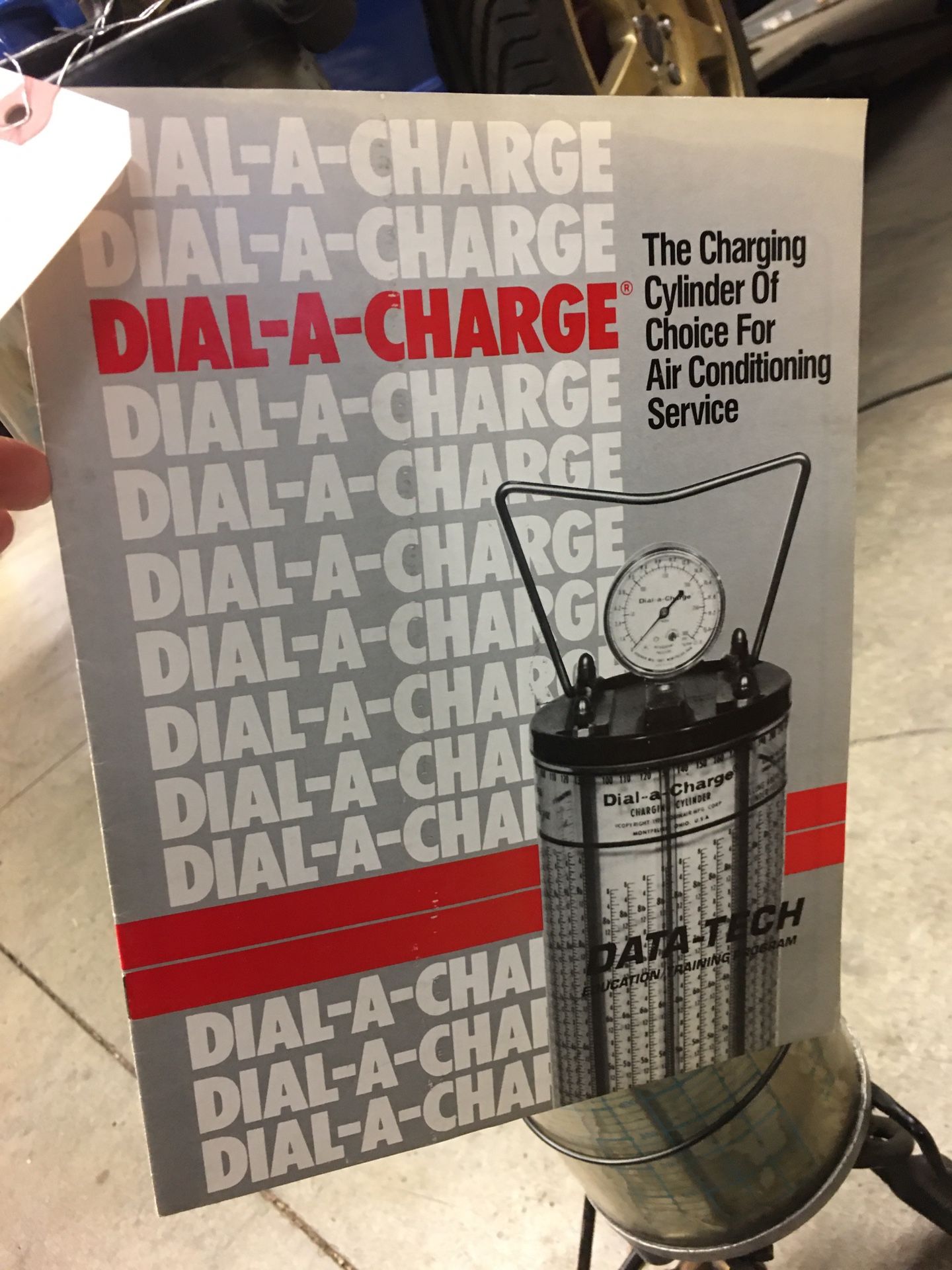 Used Dial-A-Charger Refrigerate Tool Equipment Data Tech Manual Working