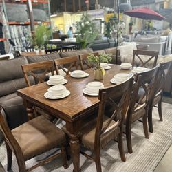 Dining Set 9 Piece