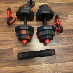 DUMBBELL 💪🏻 50 POUNDS SETS 25 POUNDS EACH ONE BRAND NEW 💪🏻💪🏻💪🏻