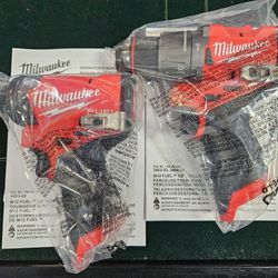 New Milwaukee M12 Fuel Gen 3 Brushless Hammer Drill & Impact Driver, TOOLS ONLY
