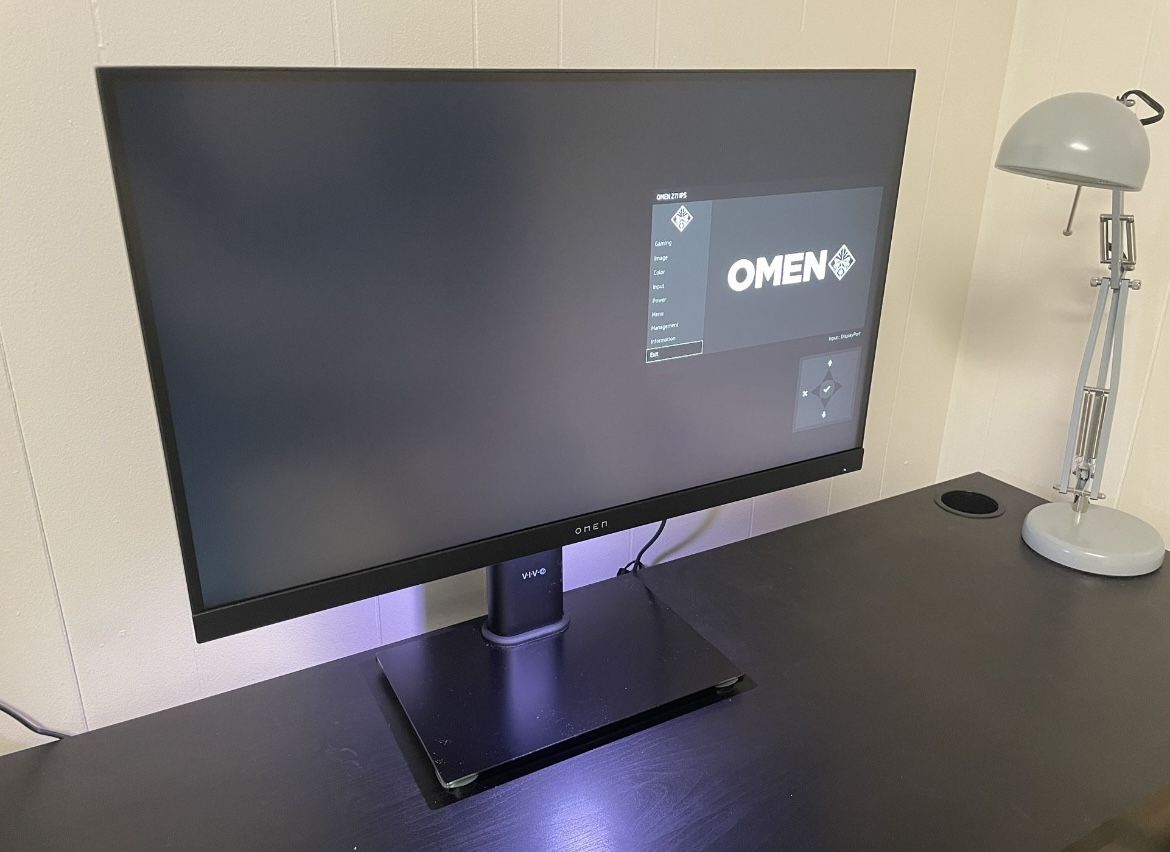 HP Omen 165hz 1440p Gaming Monitor