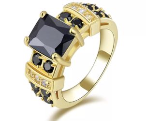 18k gold filled ring Size 6