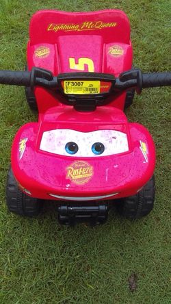 Lightening McQueen 4 wheeler