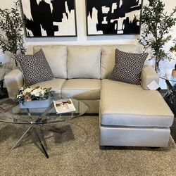 Pullout Sectional Couch Sleeper Cream -Delivery Available