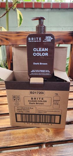 Brite Dark Brown Hair Color Color Permanent cafe oscuro unisex