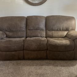 3 Piece Living Room Set - Recliners