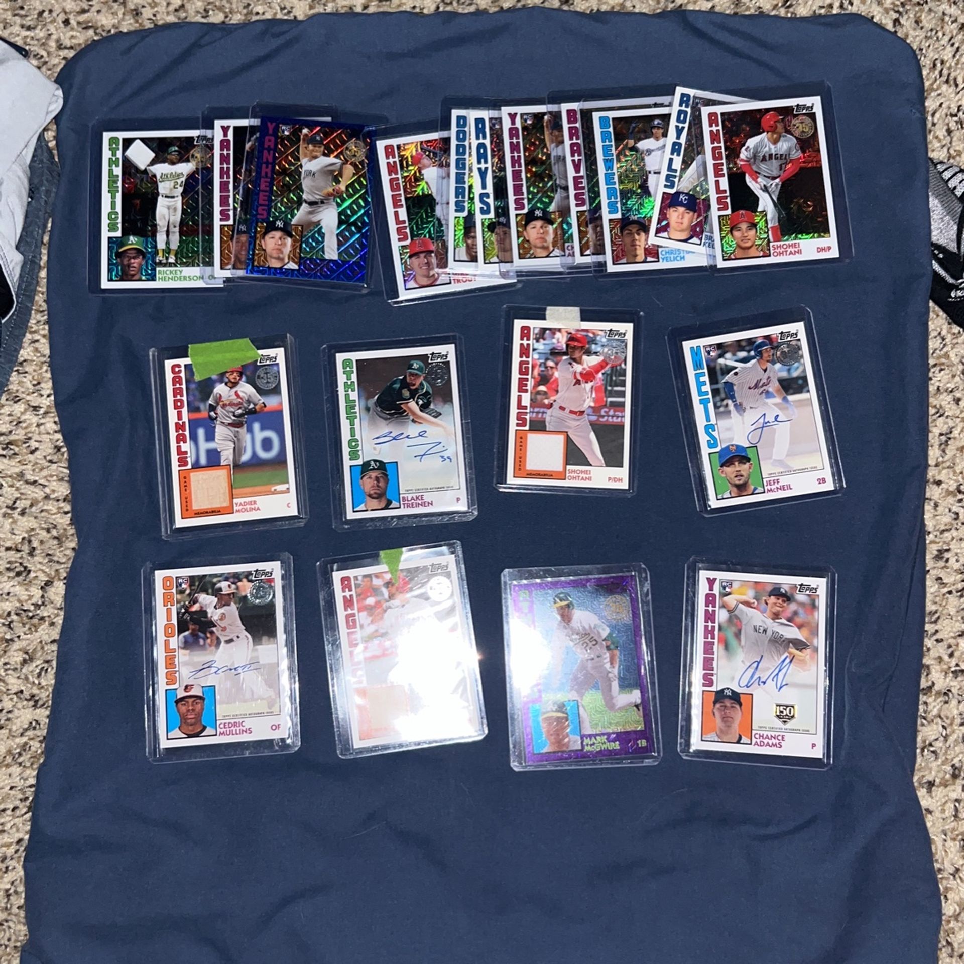 1984 Topps Now Baseball 18 Card Collection 