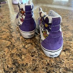 Girls Vans Shoes Size 8