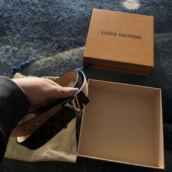 Brand New Louis Vuitton Mini Monogram Belt 25mm Size 85/34 100% Authentic 