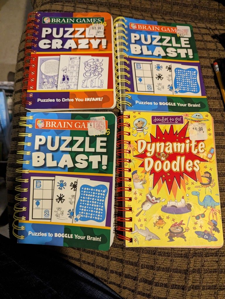Puzzle/Doodle Books