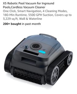 Pondee X5 Cordless Robotic Pool Vacuum