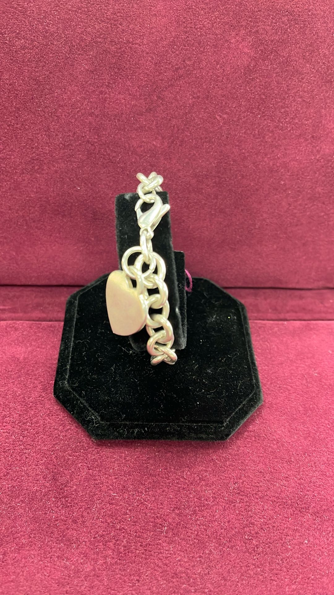 Tiffany & Co Heart Bracelet 36.3 Grams