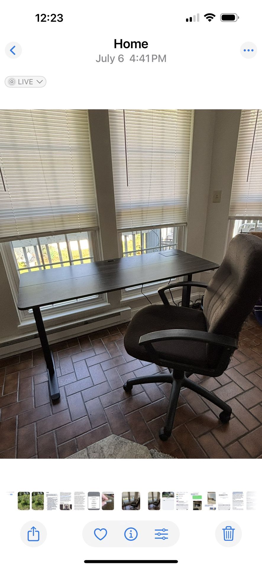 Brand new adjustable desk