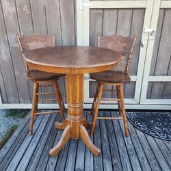 Oak Pub Table Damages To Top