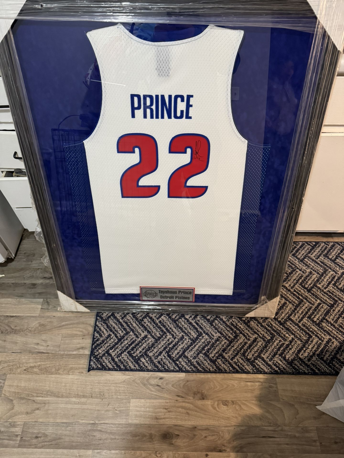 Tayshaun Prince Framed Jersey