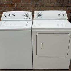 Washer And Electric Dryer. Lavadora Y Secadora Eléctrica 