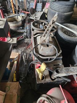 Oil School Tire Machine And Balancer And A Amco Brake Lathe