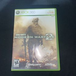 Microsoft Xbox 360 Call Of Duty Modern Warefare 2