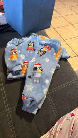 Baby Bluey holiday outfit 6-9 months
