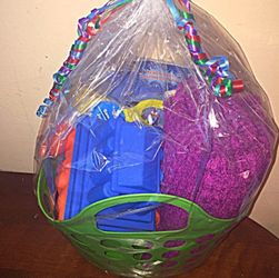 Fun Day At The Beach Tote Set (Green/Purple)