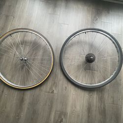Chrome Bicycle Wheelset
