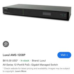 Luxul Network POE Switch