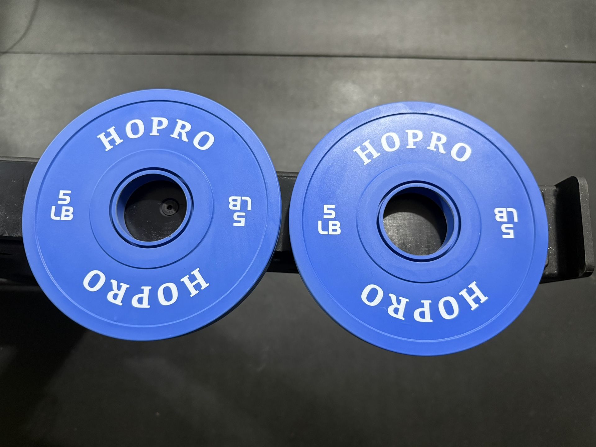 Rubberized Fractional Olympic Change Weights Pairs 5lbs And 2.5lbs