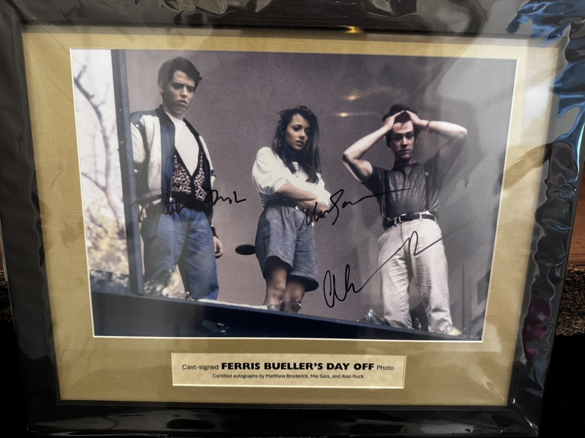 Ferris Buellers Day Off Autographs