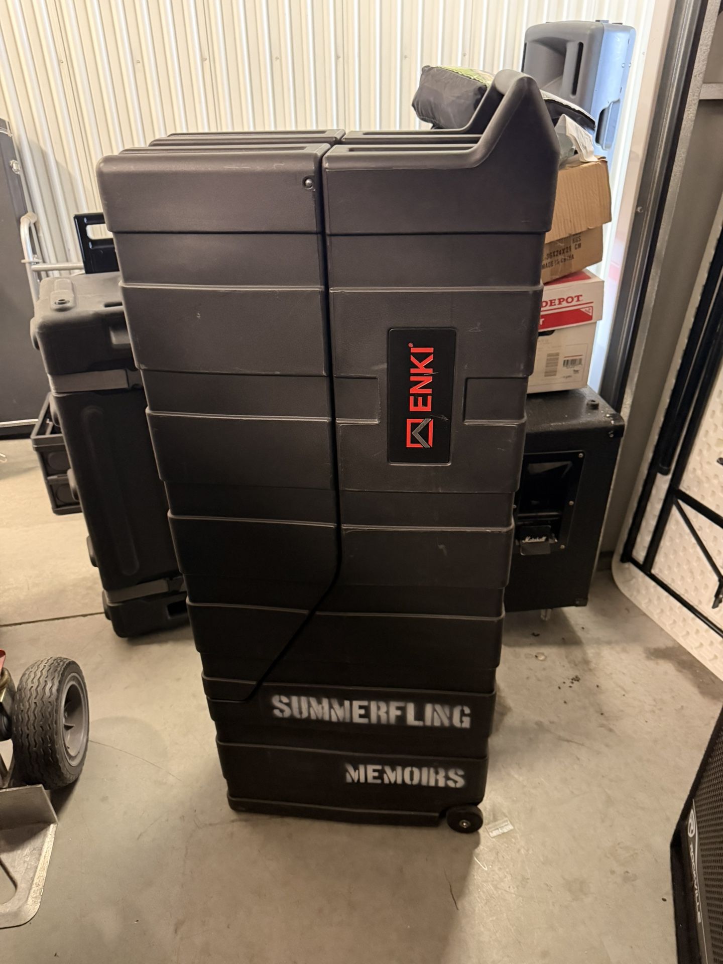 Enki Dual Guitar Flight Case
