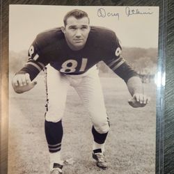 Signed 8x10 Photo Doug Atkins Chicago Bears HOF Autograph Picture NFL Auto