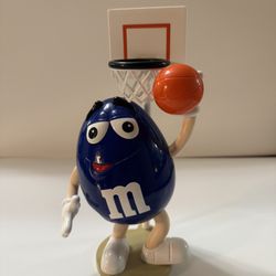 M&M'S M&M BASKETBALL PLAYER BLUE FIGURINE 25CM 10'' Collectable