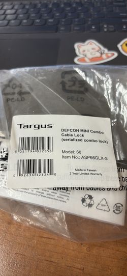 Laptop cable lock brand new never opened