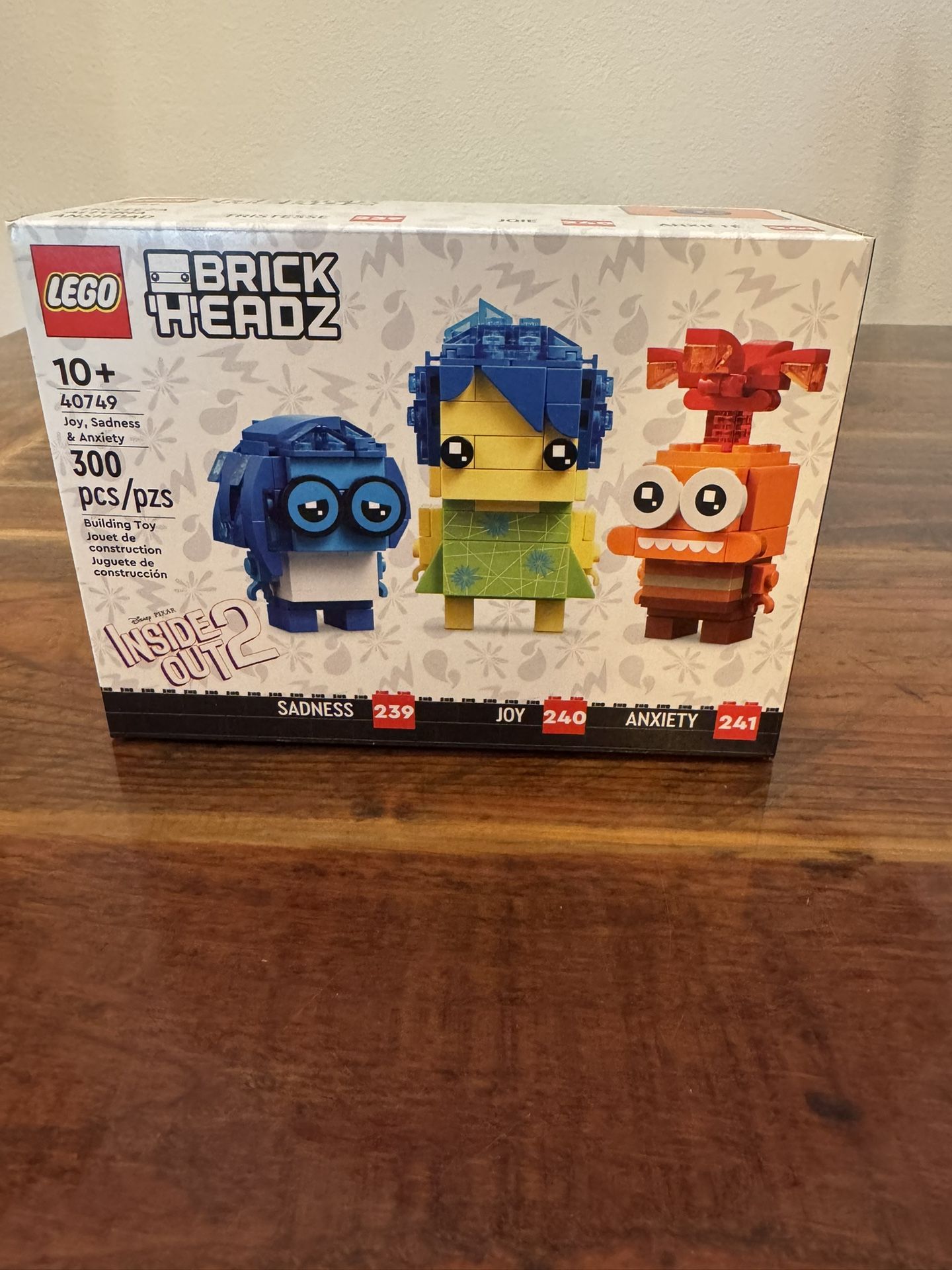 Inside Out 2 Lego BrickHeadz
