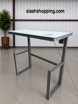 Tresanti Aurora 47” Adjustable Height Desk with LED Lighting