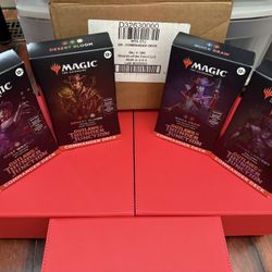 MTG Magic The Gathering Outlaws Thunder Junction Commander Decks Bundle