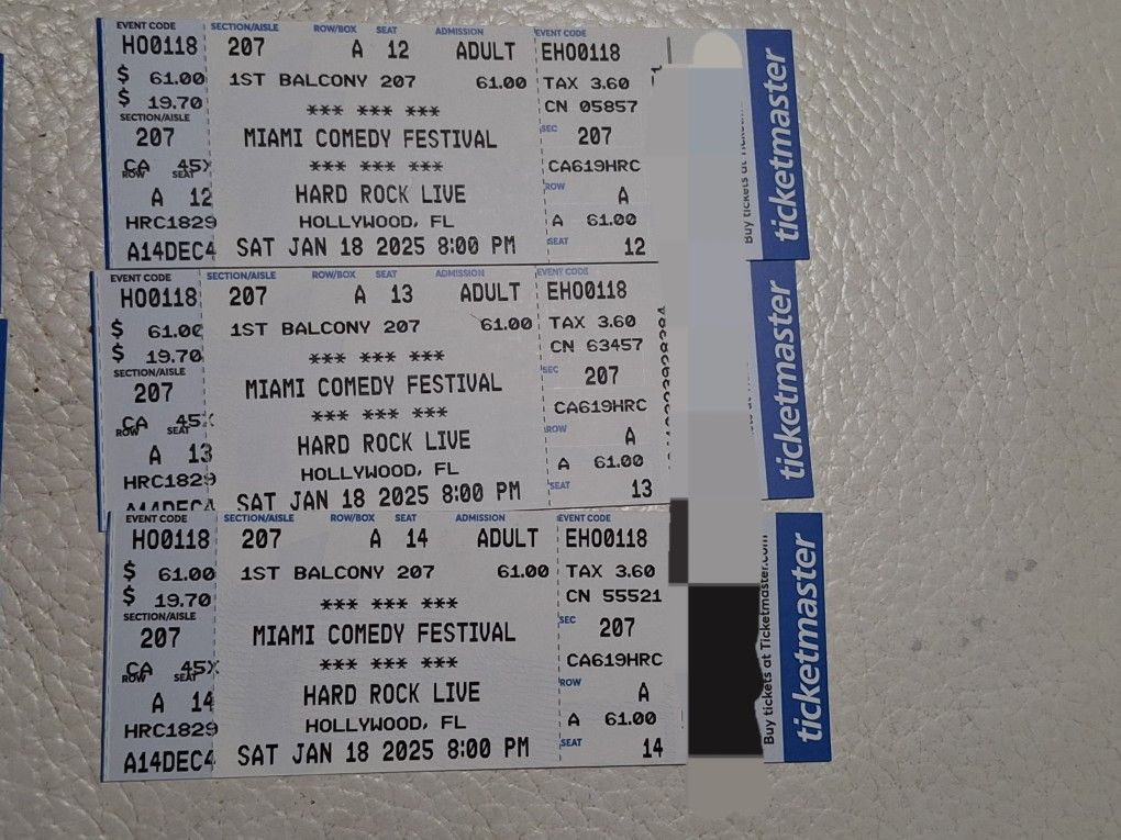 Tickets For Sale