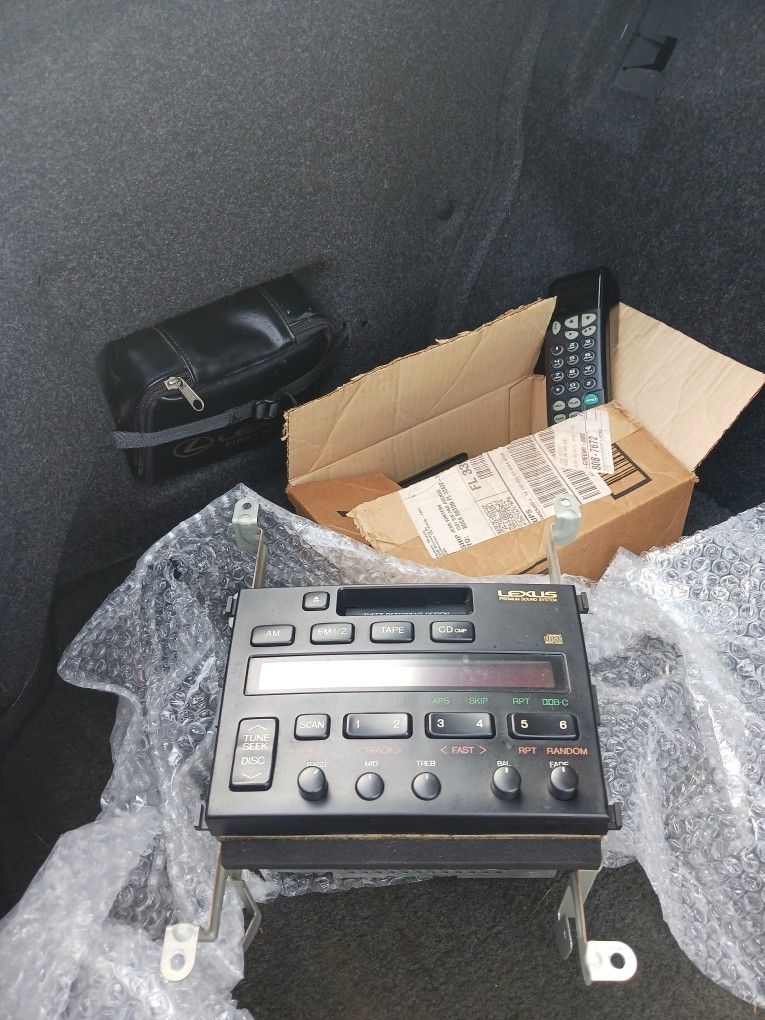 1996 Lexus SC OEM Head Unit Radio Cassette
