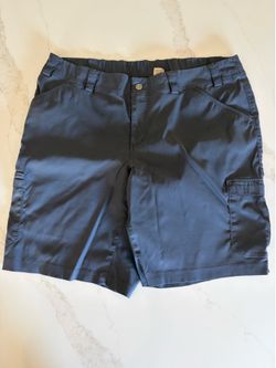Duluth Trading Co. Women’s Dry on the Fly 10” Shorts, size 18 Grey