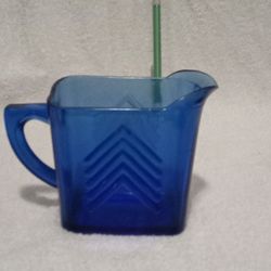 Cobalt blue creamer