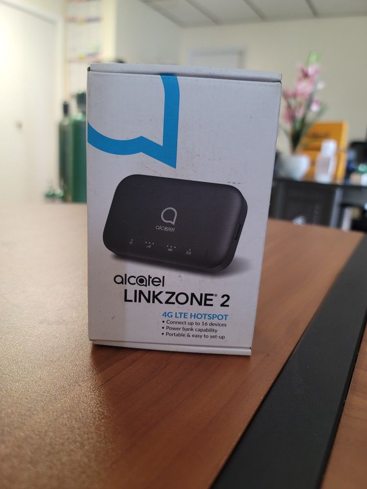 Alcatel Link Zone 2, Hotspot 4G LTE