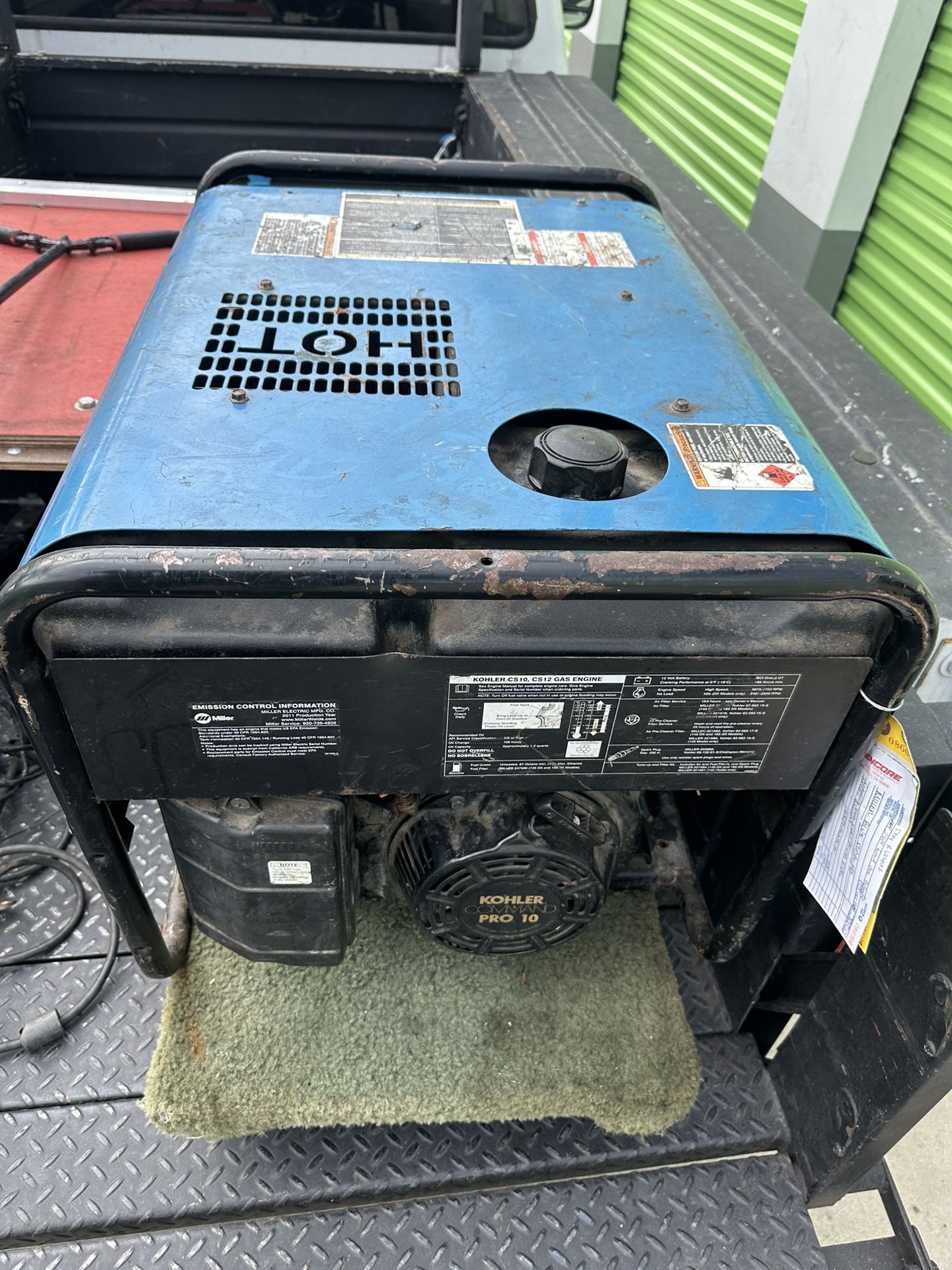 Miller 145 Gas Machine Needs Work 