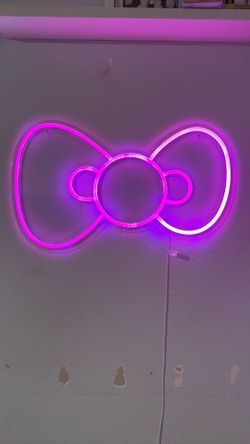 Hello kitty LED sign
