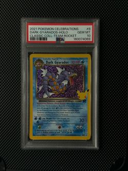 Celebration Dark Gyarados PSA 10