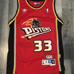 Grant Hill Mitchell And Ness Jersey Size Small